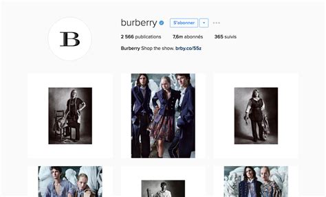 burberry social media assistant